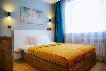 Апарт двухместный с одной кроватью в Гостинице Салют