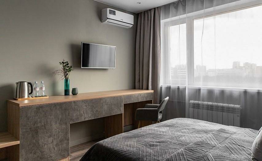 Фотографии номера Апарт двухместный с одной кроватью в Гостинице Салют Москва