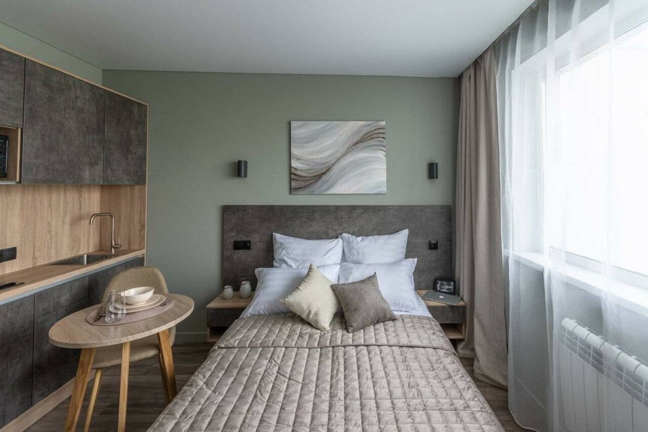 Фотографии номера 1-местные апартаменты стандарт в Гостинице Салют Москва