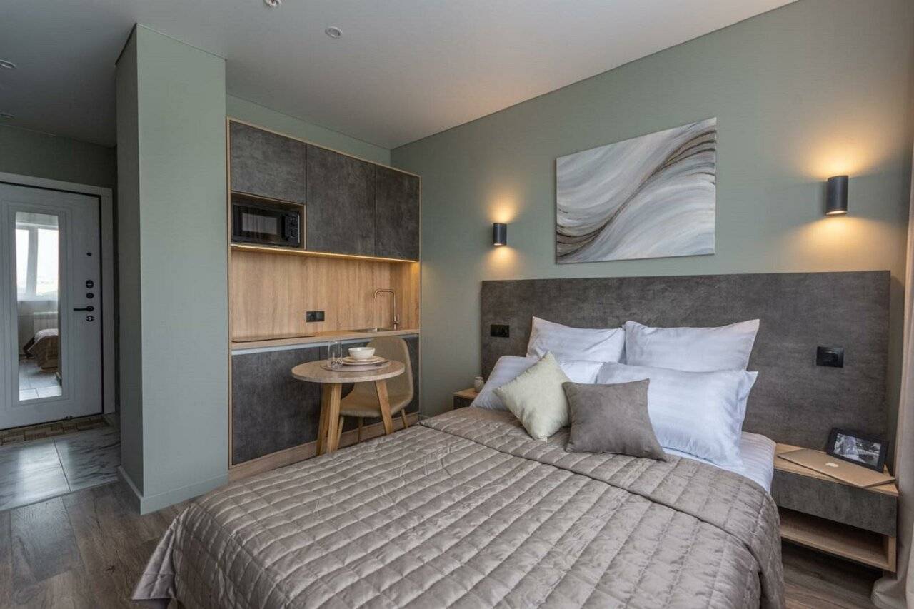 Фотографии номера 1-местные апартаменты стандарт в Гостинице Салют Москва