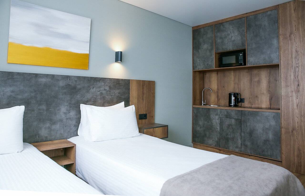 Фотографии номера Апарт двухместный  c раздельными кроватями в Гостинице Салют Москва