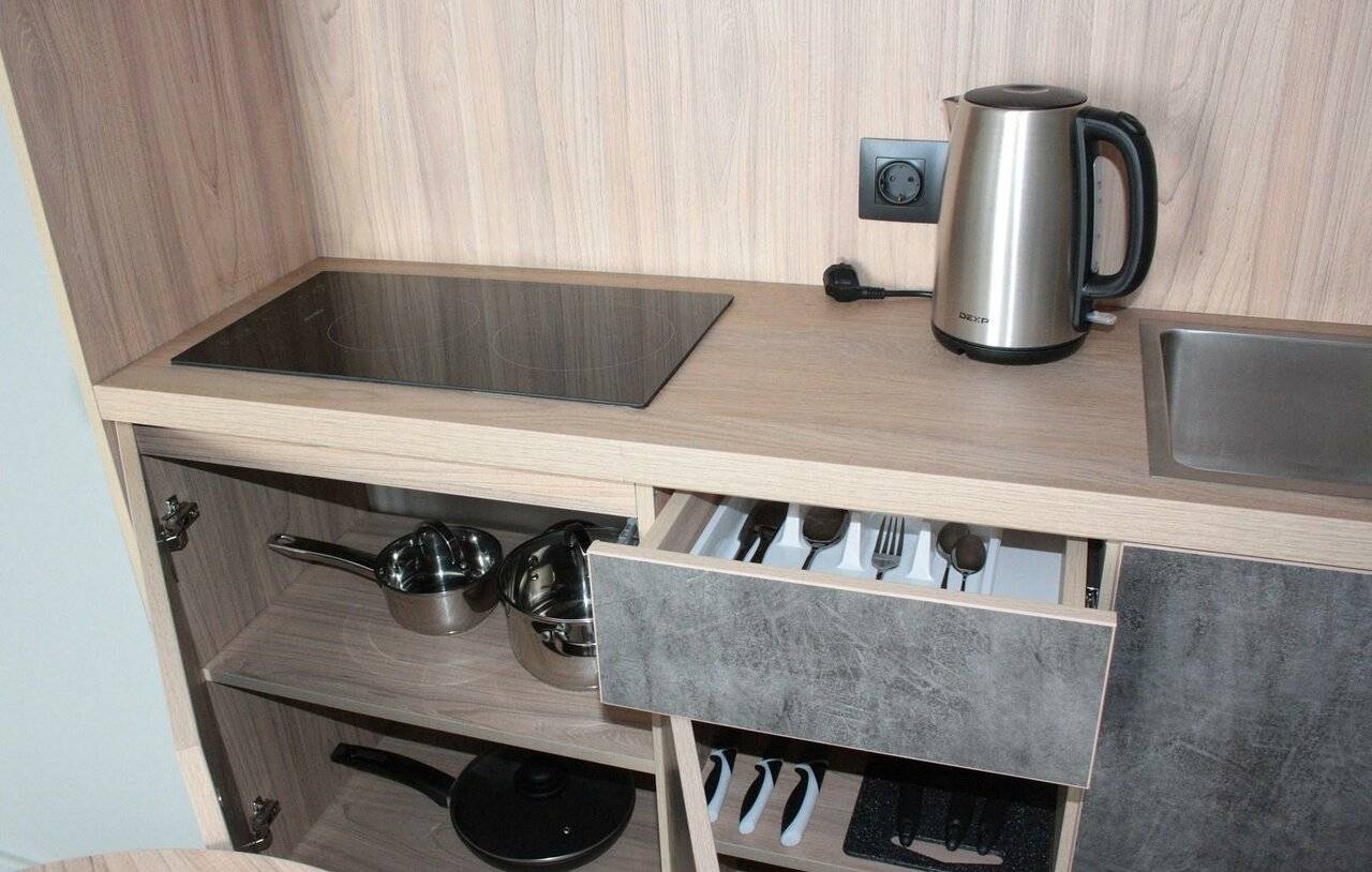 Фотографии номера Апарт двухместный с одной кроватью в Гостинице Салют Москва